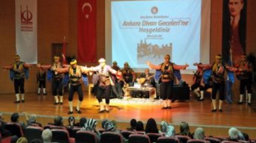 Ke&ccedil;i&ouml;ren&rsquo;de Ankara Divan Gecesi D&uuml;zenlendi