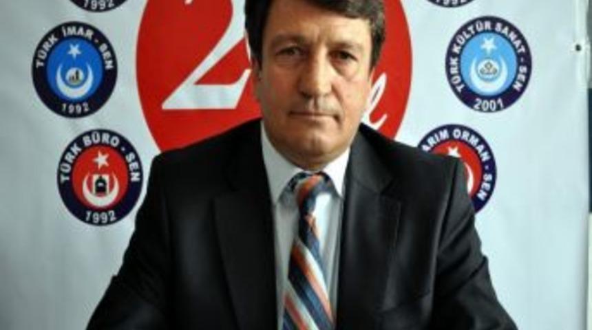 T&uuml;rk Sağlık-sen Nevşehir Şube Başkanı Turgay &Ccedil;etin: