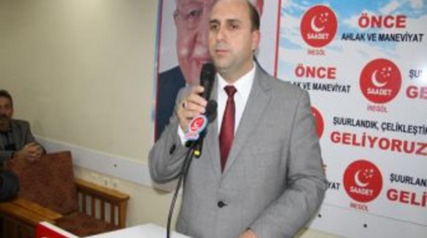 Sp İneg&ouml;l İl&ccedil;e Divan Toplantısı Yapıldı
