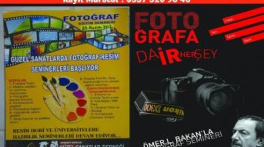 Edremit&rsquo;te 1. Fotoğraf Semineri