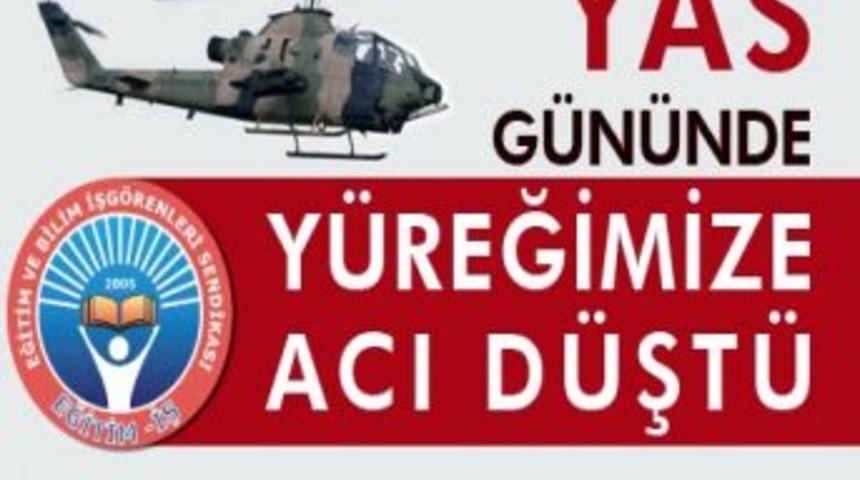 Eğitim-iş Kırklareli Şube Başkanı Girgin, &ldquo;şehitlerimize Allahtan Rahmet, Acılı Ailelerine, Ulusumuza Sabır Ve Başsağlığı Diliyoruz&rdquo;