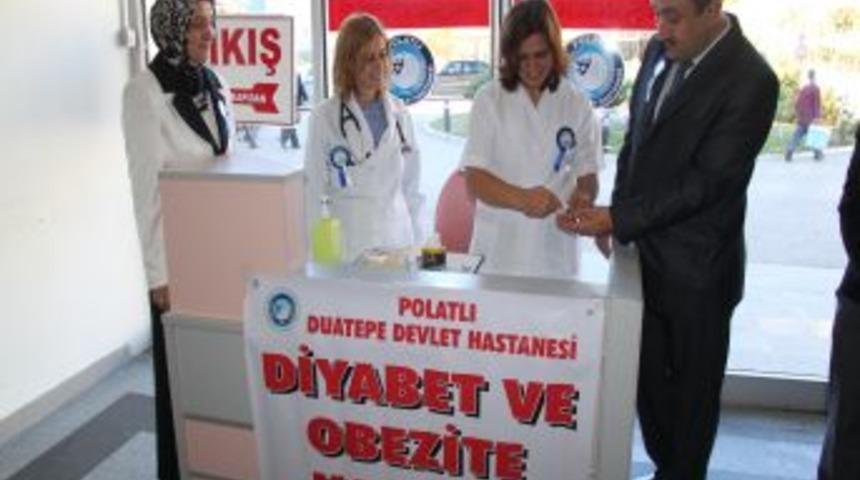 Polatlı&rsquo;da &Uuml;cretsiz Diyabet Testi