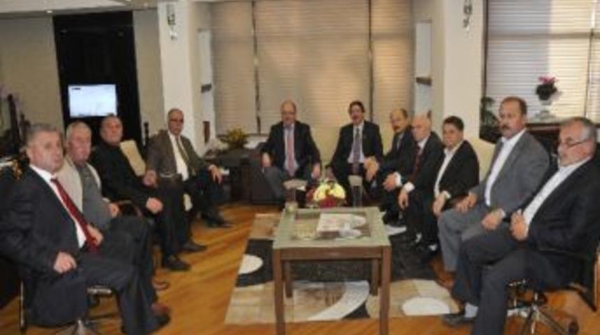 Başkan G&ouml;khan Esnaf Odaları Başkanlarıyla Bir Araya Geldi