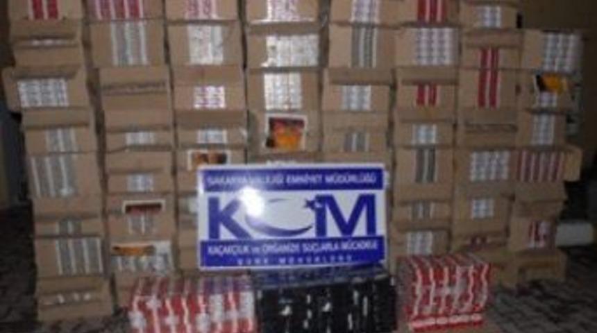 Tem&rsquo;de 10 Bin 500 Paket Ka&ccedil;ak Sigara Ele Ge&ccedil;irildi