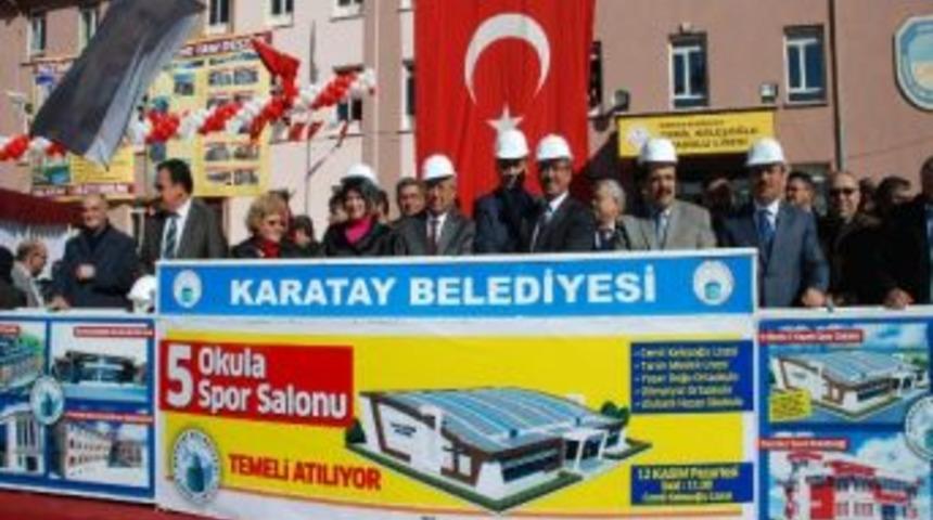 Karatay Belediyesi&rsquo;nden 5 Okula 5 Spor Salonu