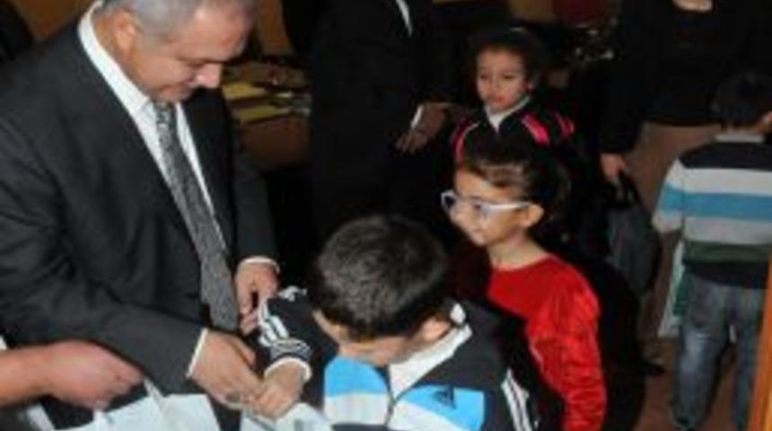 L&ouml;semili &Ccedil;ocuklar, Belediye Başkanı Kara&rsquo;yı Ziyaret Etti