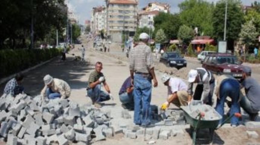 Nevşehir&rsquo;de 8 Yılda 1 Milyon 802 Bin Metrekare Kilitli Parke Taşı D&ouml;şendi