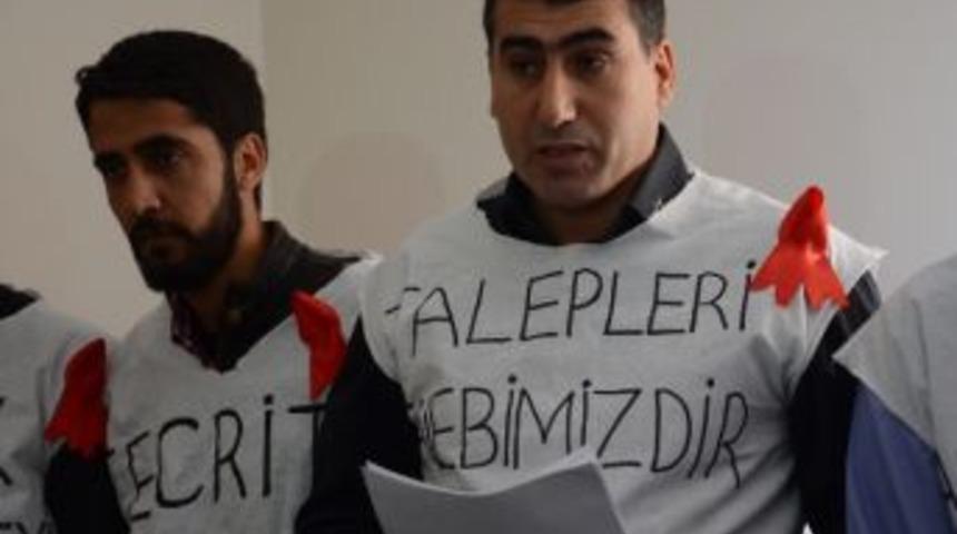 Bdp &Ccedil;orlu İl&ccedil;e &Ouml;rg&uuml;t&uuml;nden A&ccedil;lık Grevi