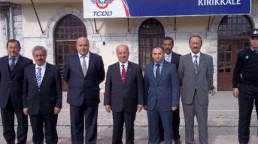 Vali Kolat Kırıkkale Tren Garını Ziyaret Etti