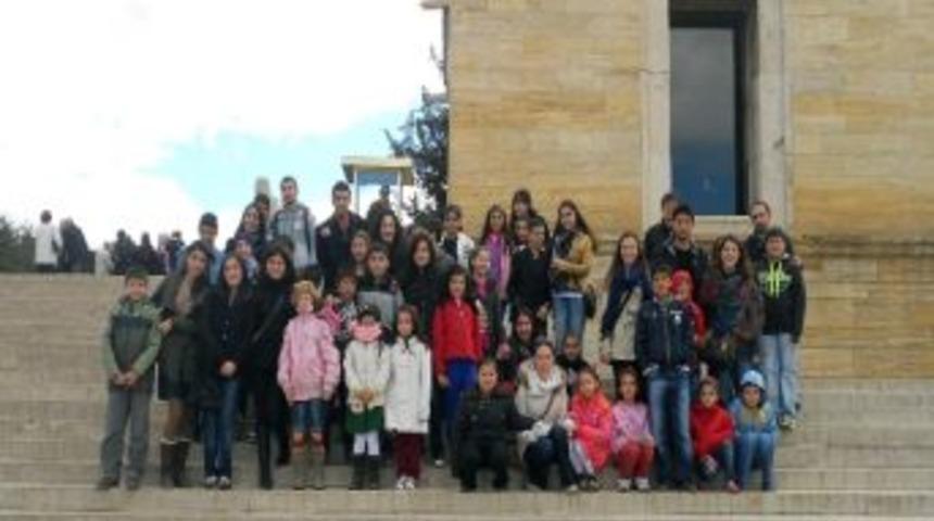 Anıtkabir'i İlk Kez G&ouml;rd&uuml;ler