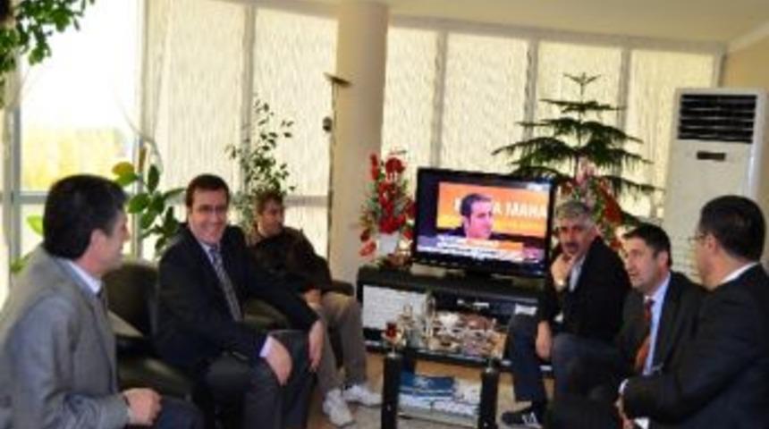 Narmanspor Y&ouml;netiminden Ziyaret