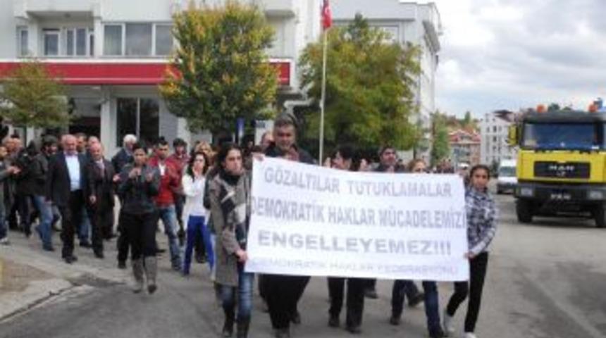Tunceli'de G&ouml;zaltı Protestosu