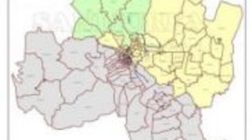 İşte Urfa'nın yeni haritası