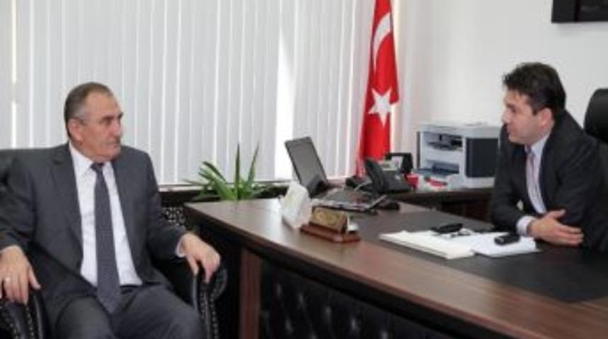 Cimnastik Federasyonu Başkanı Suat &Ccedil;elen&rsquo;e Ziyaret