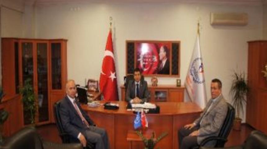 Yalova Spor İl M&uuml;d&uuml;r&uuml; Mete'ye Orhangazi'den Ziyaret