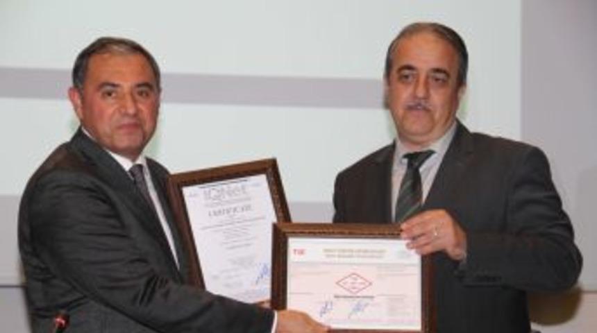 OSB'ye ''Enerji y&ouml;netim sistemi belgesi''