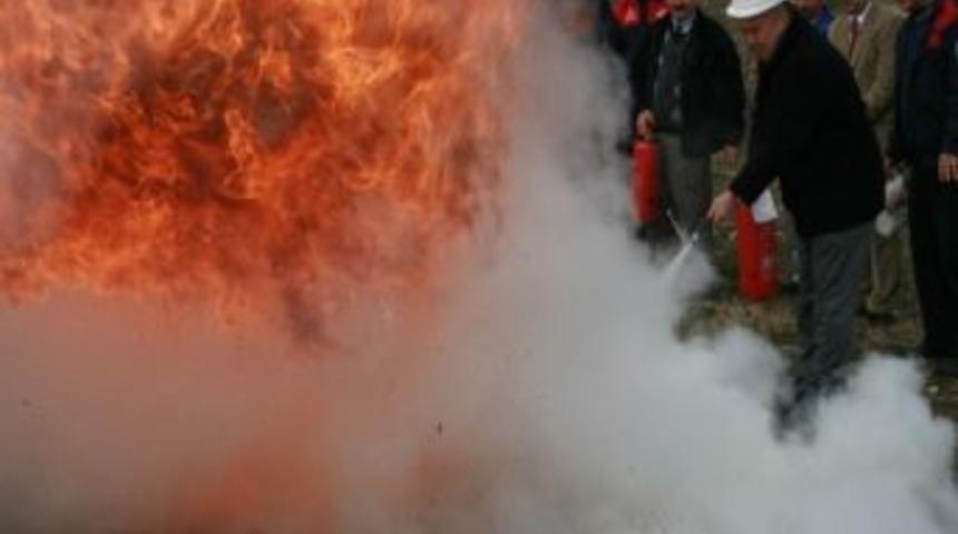 Aydem&rsquo;de Başarılı Yangın Tatbikatı