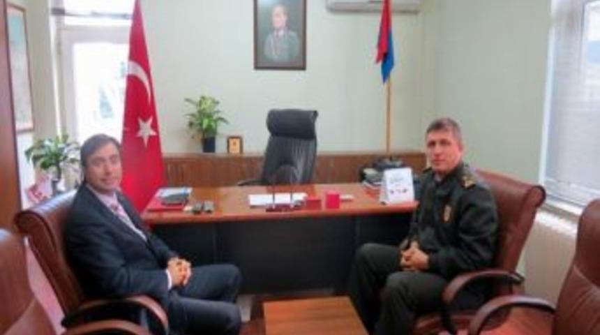 Başkan Aysan'dan Jandarma Komutanına Ziyaret