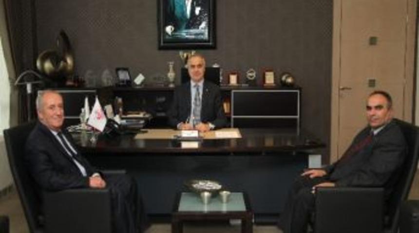 T&uuml;vasaş Genel M&uuml;d&uuml;r&uuml; İnal'dan Satso'ya Ziyaret