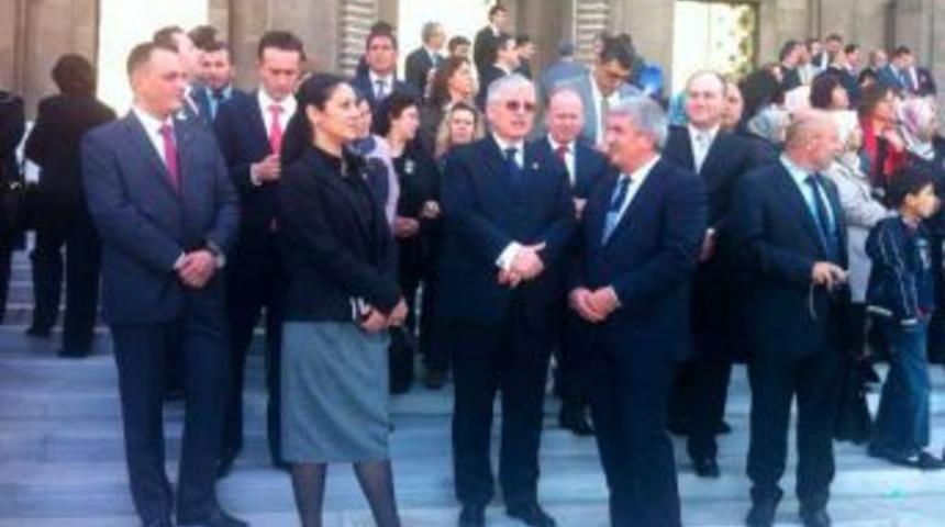 Mandalı&rsquo;dan Tbmm&rsquo;ye Teşekk&uuml;r Ziyareti