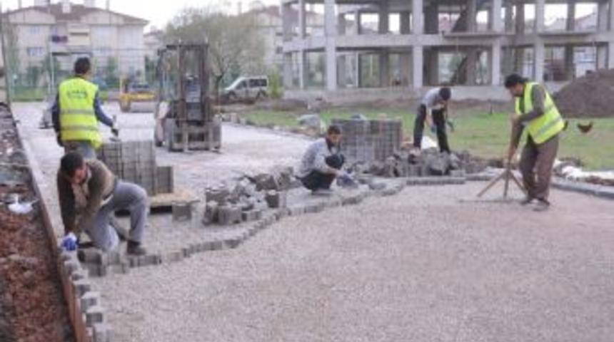 Kartepe'de Parke &Ccedil;alışması