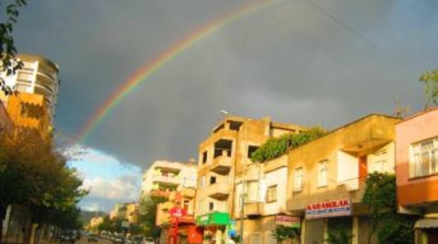 Kozan&rsquo;da G&ouml;kkuşağı Keyfi