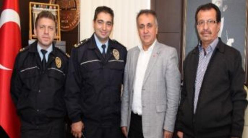 Konyaaltı İl&ccedil;e Emniyet M&uuml;d&uuml;r&uuml; Şent&uuml;rk&rsquo;ten Ziyaret