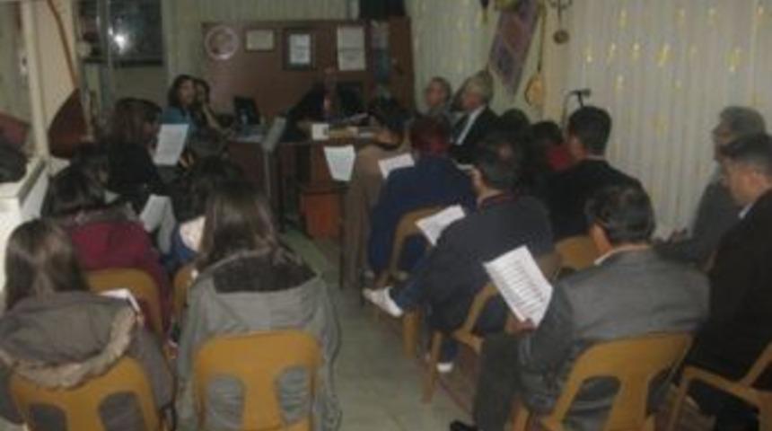 Keşan Belediyesi THM Korosu &ccedil;alışıyor