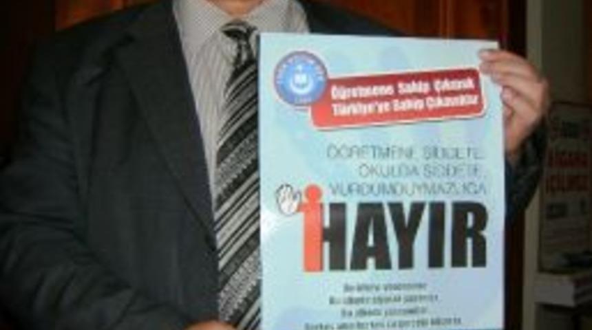 T&uuml;rk Eğitim-sen&rsquo;den &Ouml;ğretmen Saldırılarına Kınama