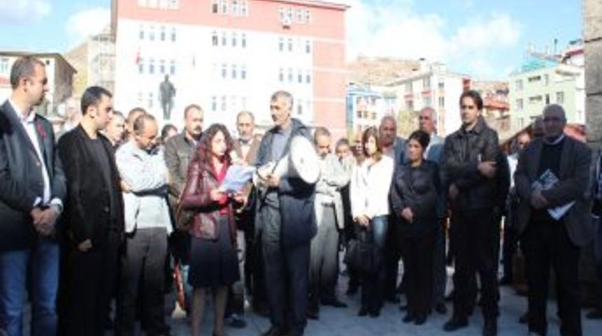 Tunceli Barosu'ndan G&ouml;zaltı Tepkisi
