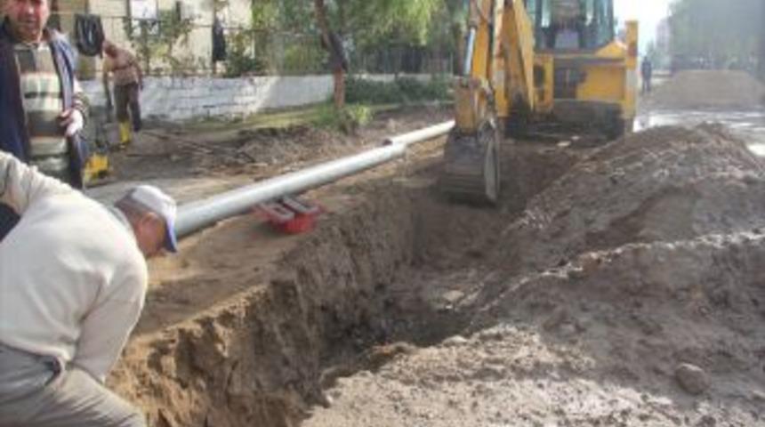 Burhaniye'de Meteoroloji Caddesi'nin Altyapısı Tamamlandı