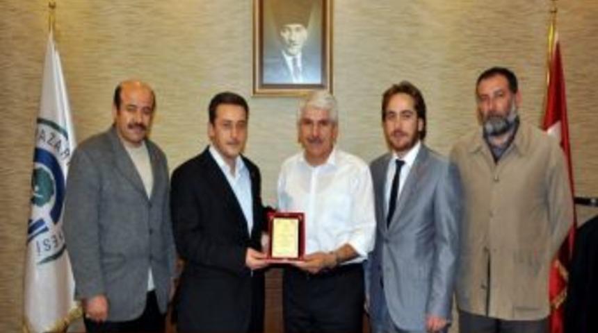 Semerkand Dergisi&rsquo;nden Başkan Sakallı&rsquo;ya Teşekk&uuml;r Plaketi