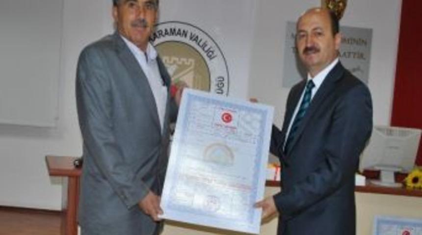 Arazi Toplulaştırması Tamamlanan K&ouml;yl&uuml;lere Tapuları Verildi