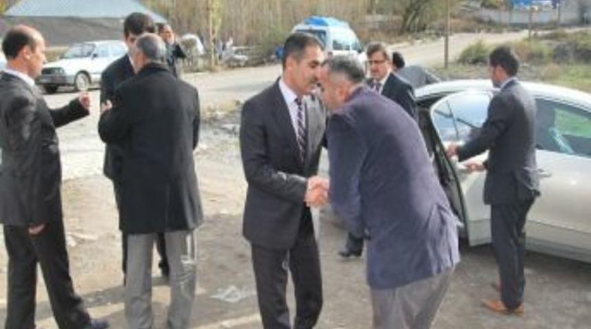 M&uuml;ft&uuml;lerden Şehit Polis Bi&ccedil;er&rsquo;in Ailesine Taziye Ziyareti