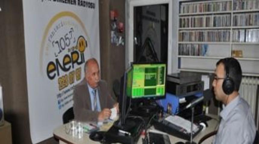 Başkan İ&ccedil;a Radyo Enerji'de