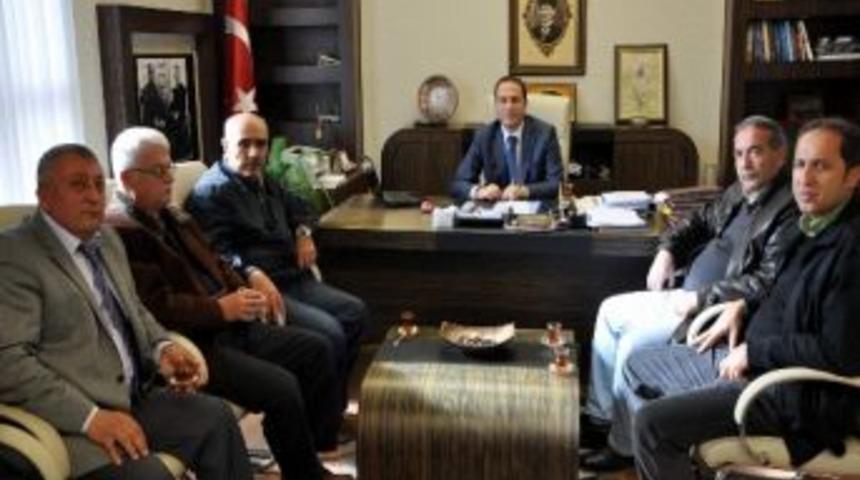 Dsi B&ouml;lge M&uuml;d&uuml;r&uuml; Dağlıoğlu&rsquo;ndan Kaymakam Demiral&rsquo;e Ziyaret