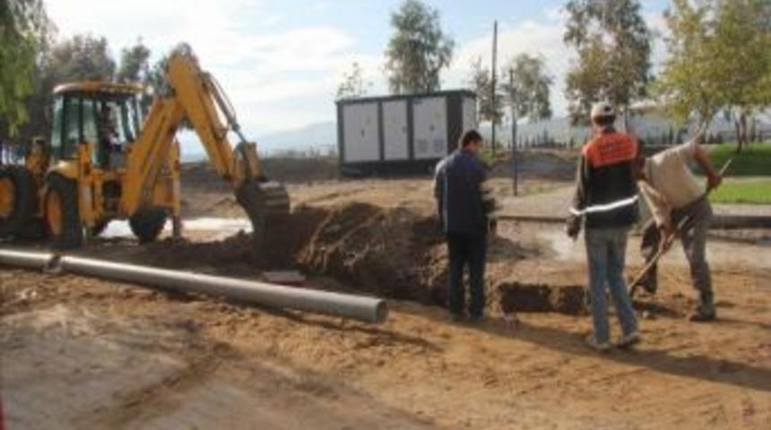 Burhaniye&rsquo;de Hummalı Alt Yapı Seferberliği S&uuml;r&uuml;yor