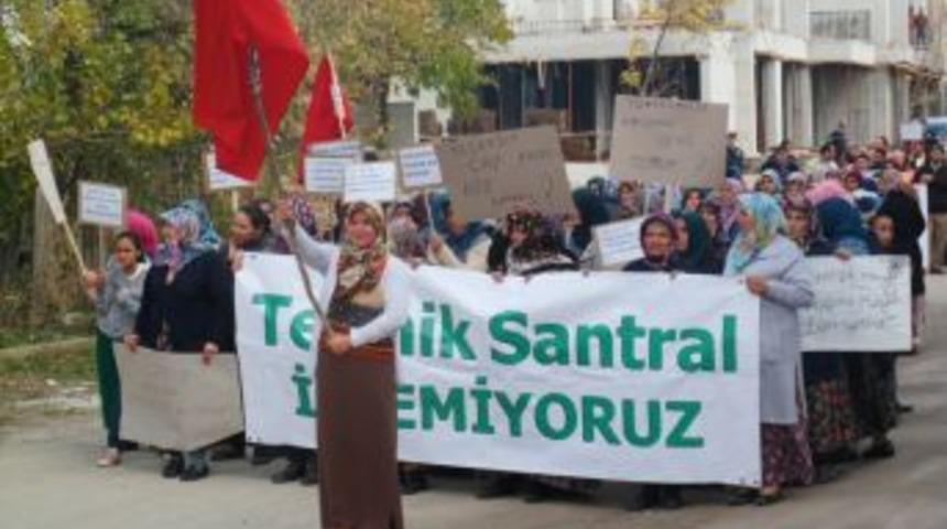 Termik Santral Istemeyenler Keles&rsquo;te Y&uuml;r&uuml;d&uuml;