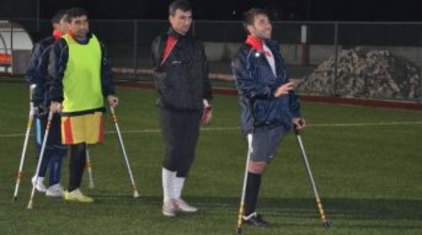 Ampute Futbol Takımı Hazırlıklarını S&uuml;rd&uuml;r&uuml;yor