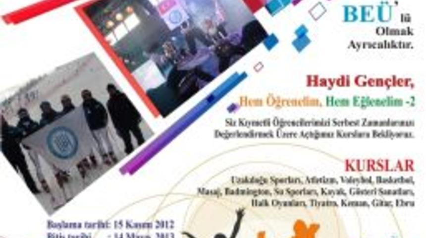 Bitlis'te &Uuml;niversitelilere Y&ouml;nelik Sosyal Ama&ccedil;lı Kurslar A&ccedil;ılacak