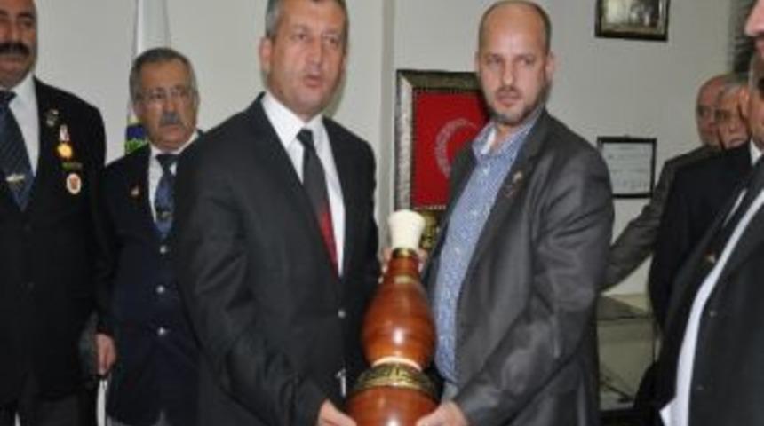 Bosnalı Gazilerden Başkan Şahin'e Ziyaret