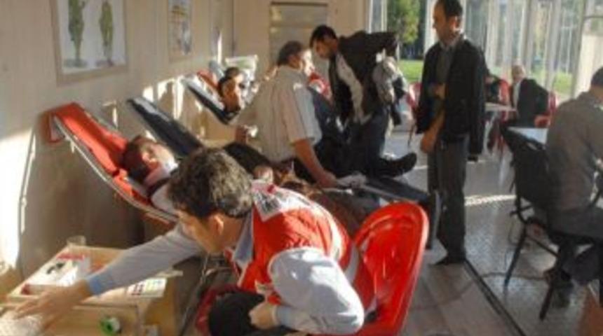 Siverek'te Kan Bağışına İlgi