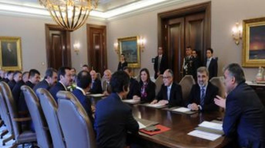 Cumhurbaşkanı G&uuml;l, Kayseri Heyetini Kabul Etti