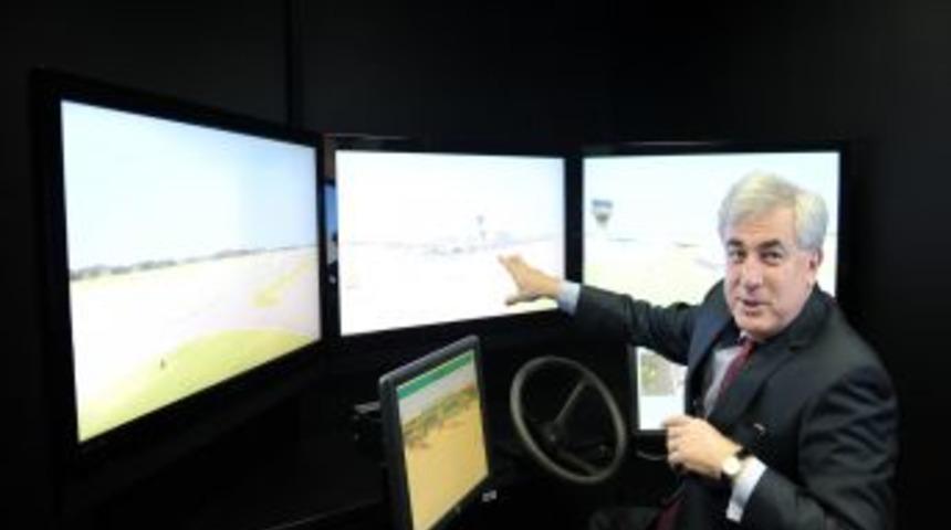 Havalimanında Şof&ouml;rler De Sim&uuml;lat&ouml;rle Eğitiliyor