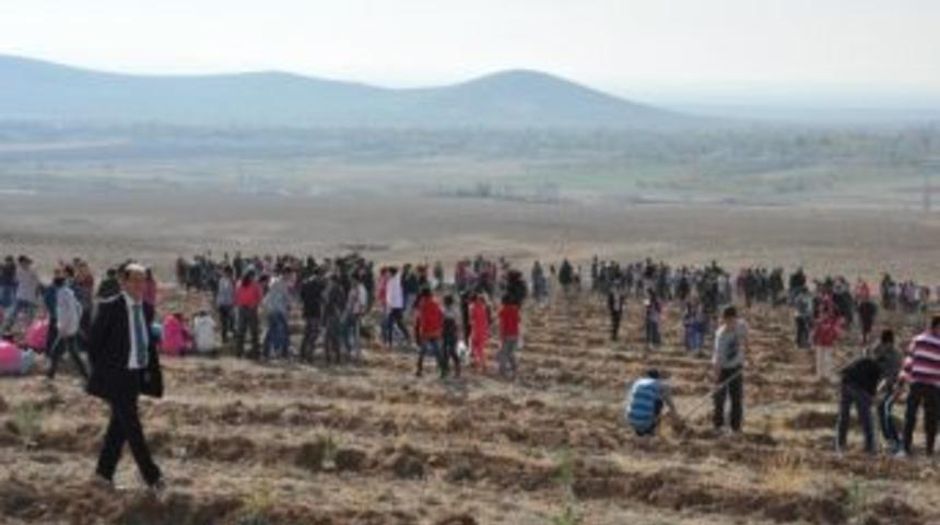 Karaman&rsquo;da &ldquo;seninde Dikili Bir Ağacın Olsun&rdquo; Proseji
