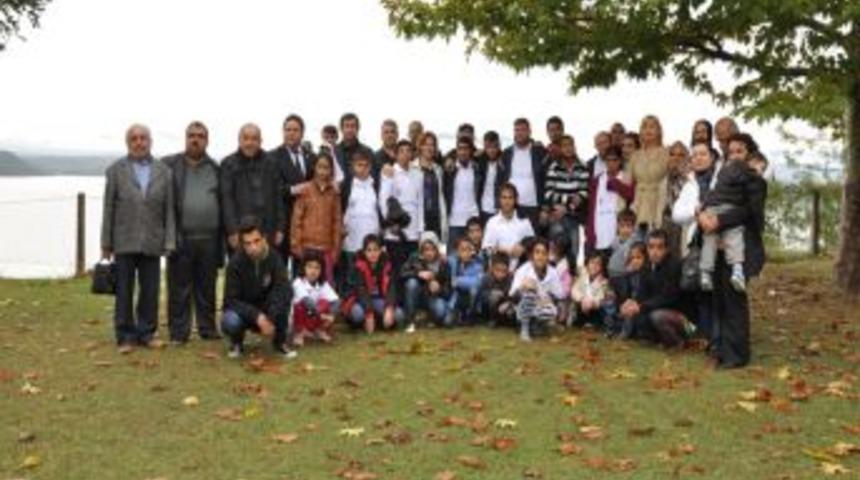 Engelli &Ccedil;ocuklar &Ccedil;atalan Arıtma Tesisi'ni Gezdi