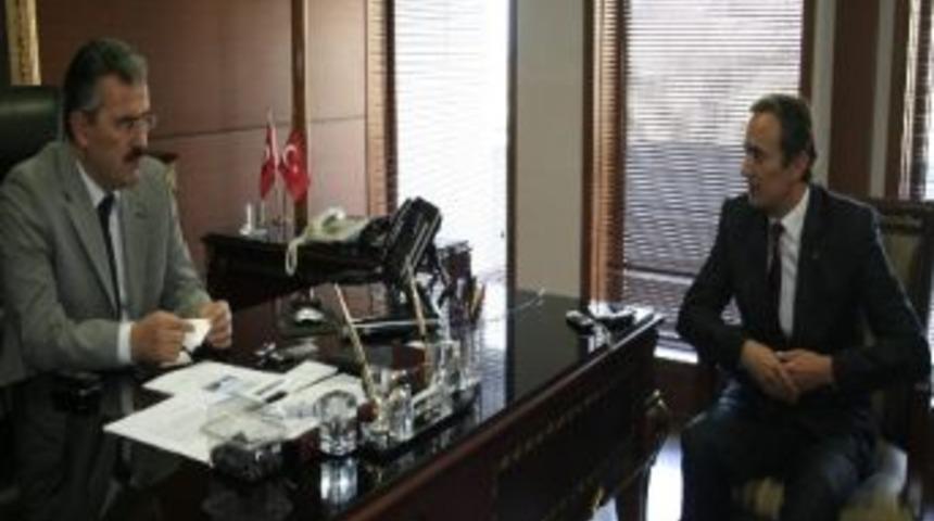 Mhp, Zonguldak Valisi Ayyıldız&rsquo;a Ziyarette Bulundu
