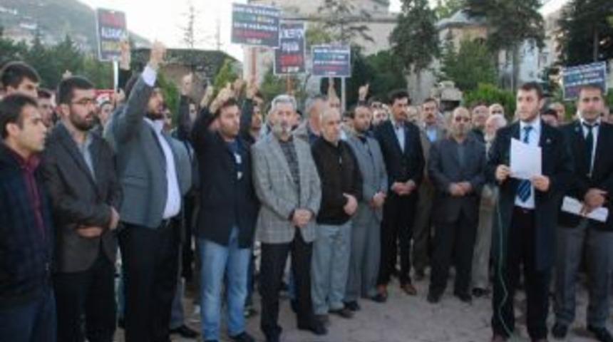 Tokat&rsquo;ta İsrail Protestosu