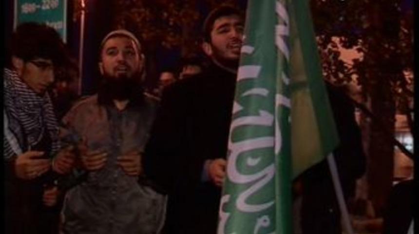 İsrail, İstanbul'da Protesto Edildi