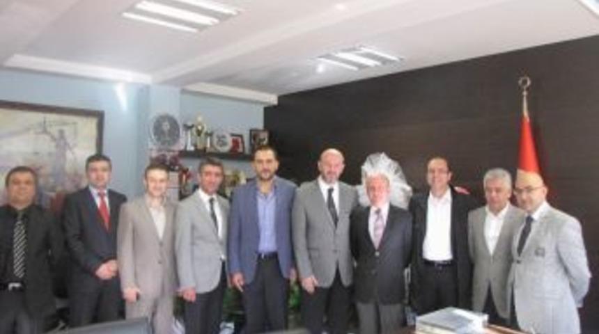 M&uuml;siad Y&ouml;netimi Kayseri Barosunu Ziyaret Etti